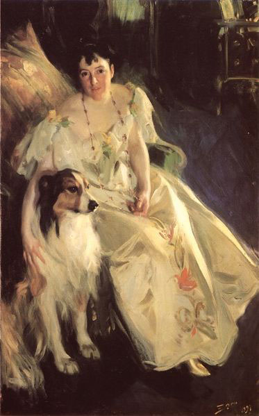 Portrait of Mrs Bacon